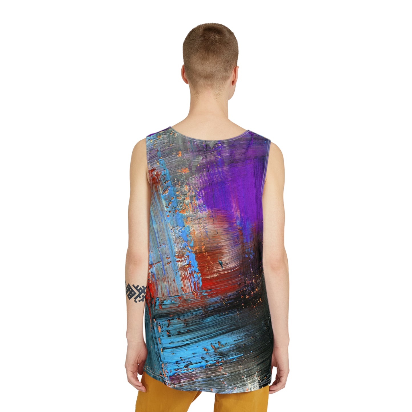 Jesus Grunge Men's Tank (AOP)