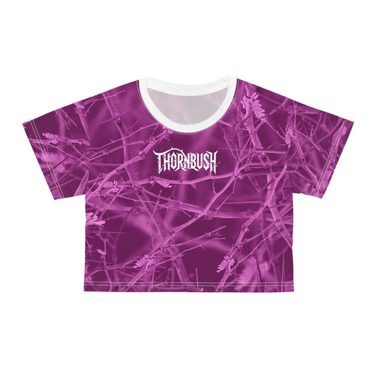 ThornBush™ Women's Purple Crop Tee