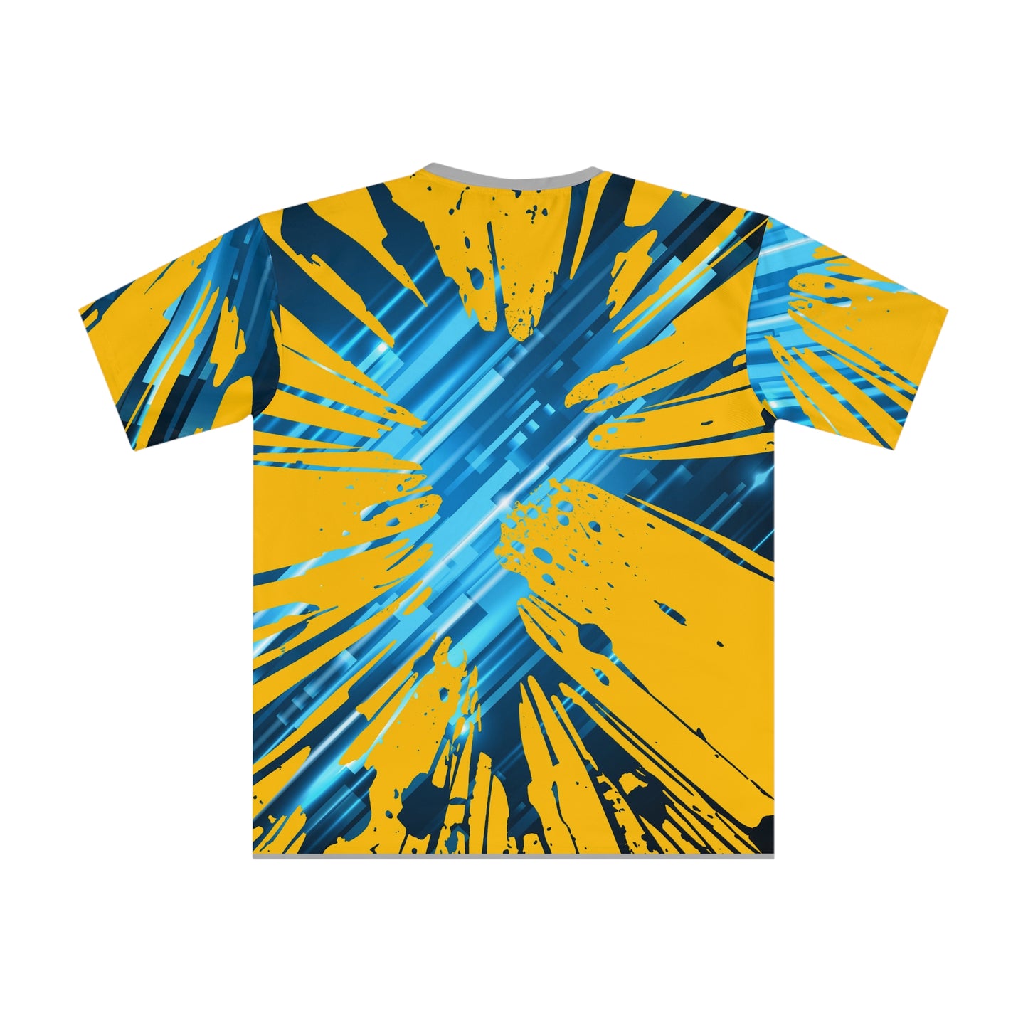 abstract grunge Men's Loose T-shirt (AOP)