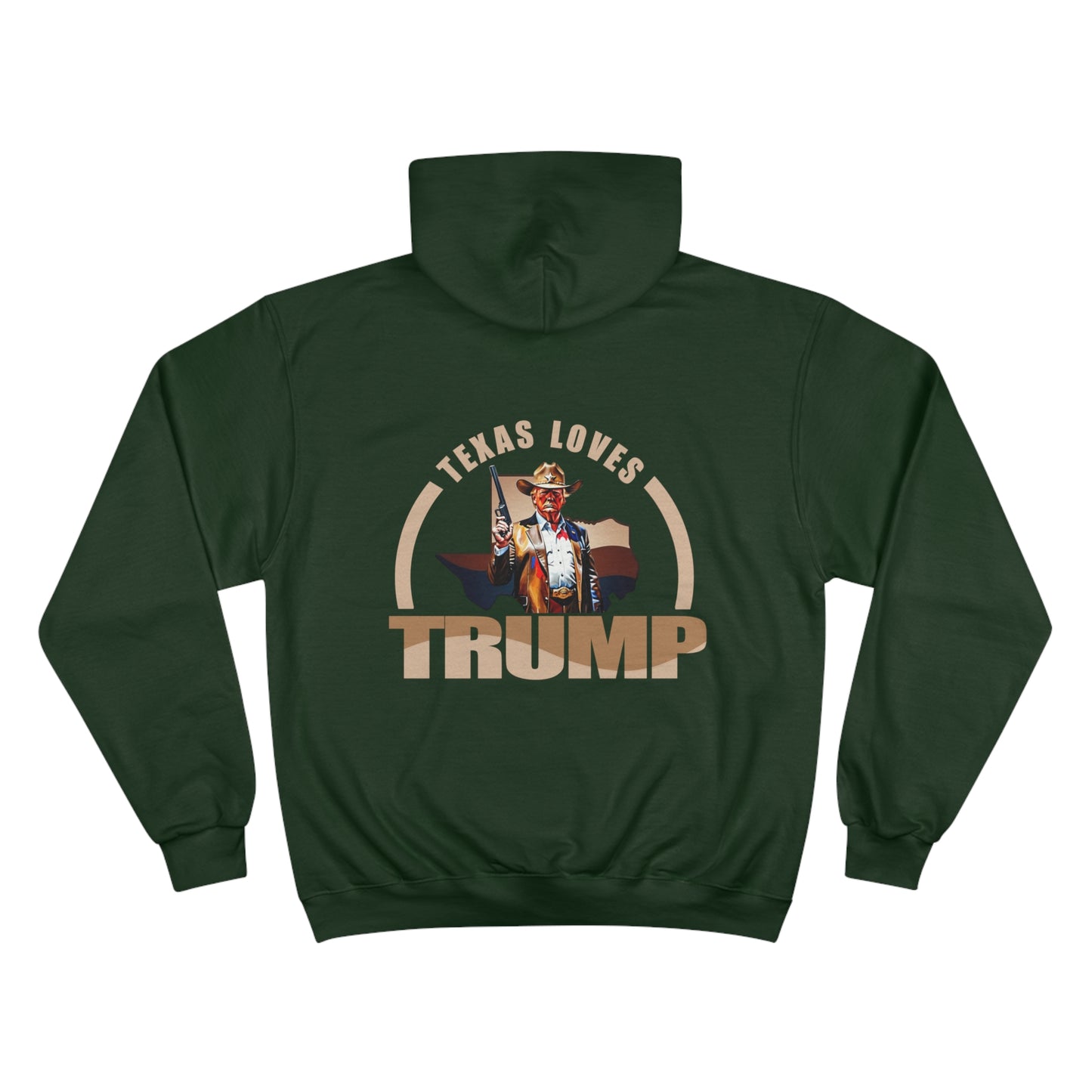 Texas Loves Trump Champion Hoodie