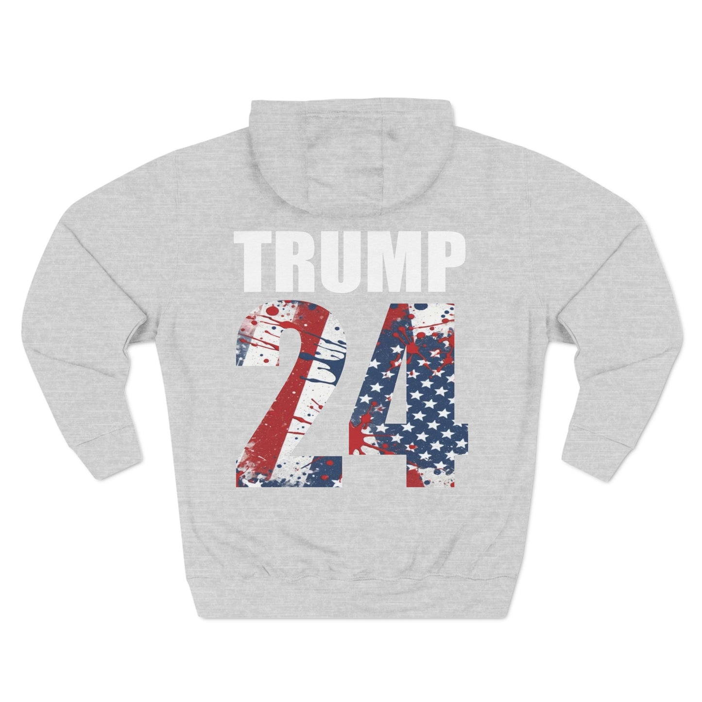 Lets get Great Again Three-Panel Fleece Hoodie