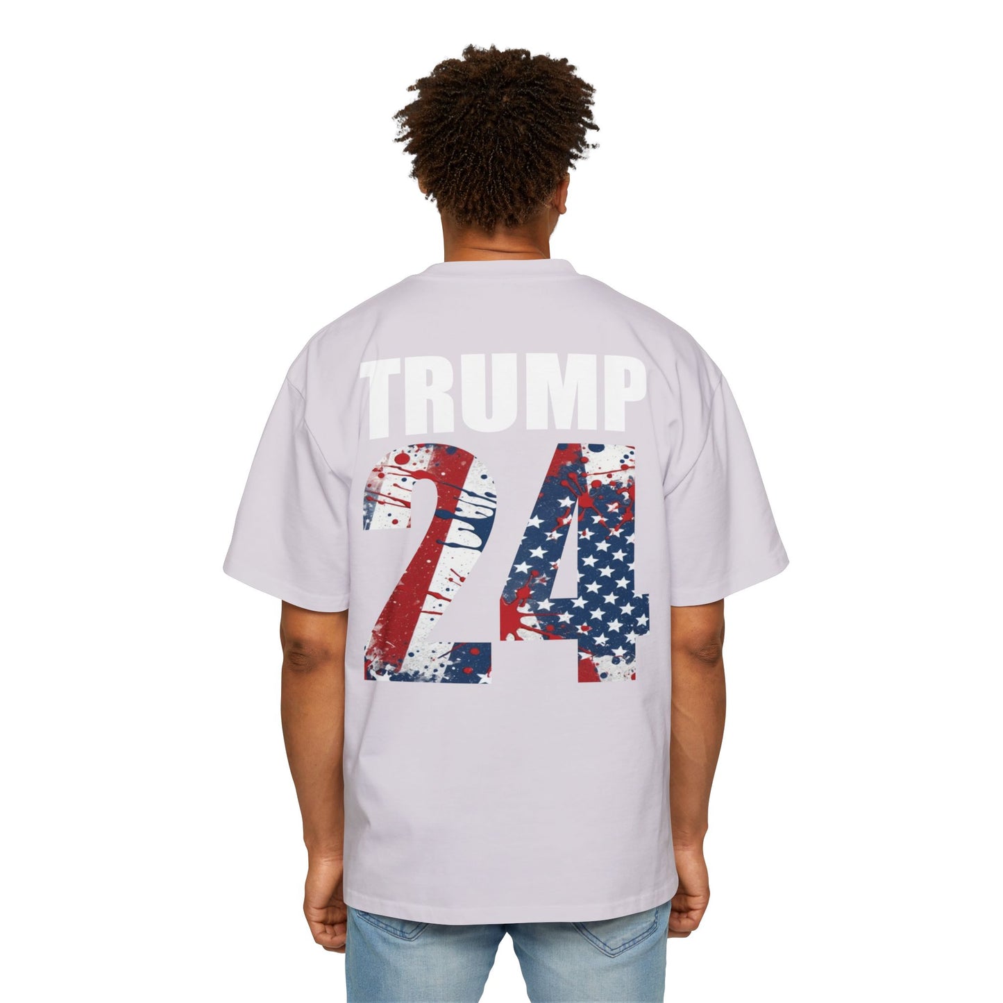 Lets Get Great Again Men's Heavy Oversized Tee