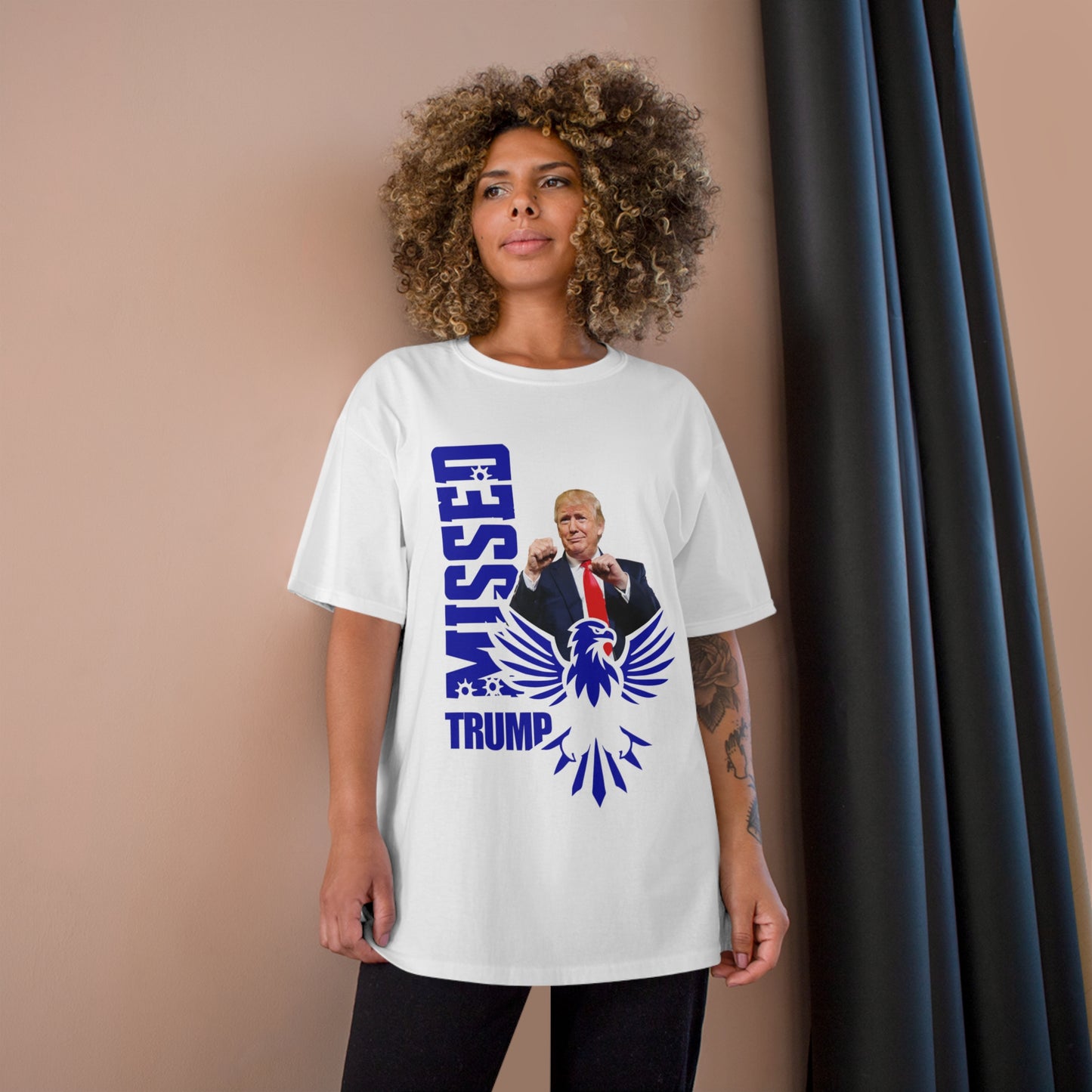 Trump Missed Me Champion T-Shirt