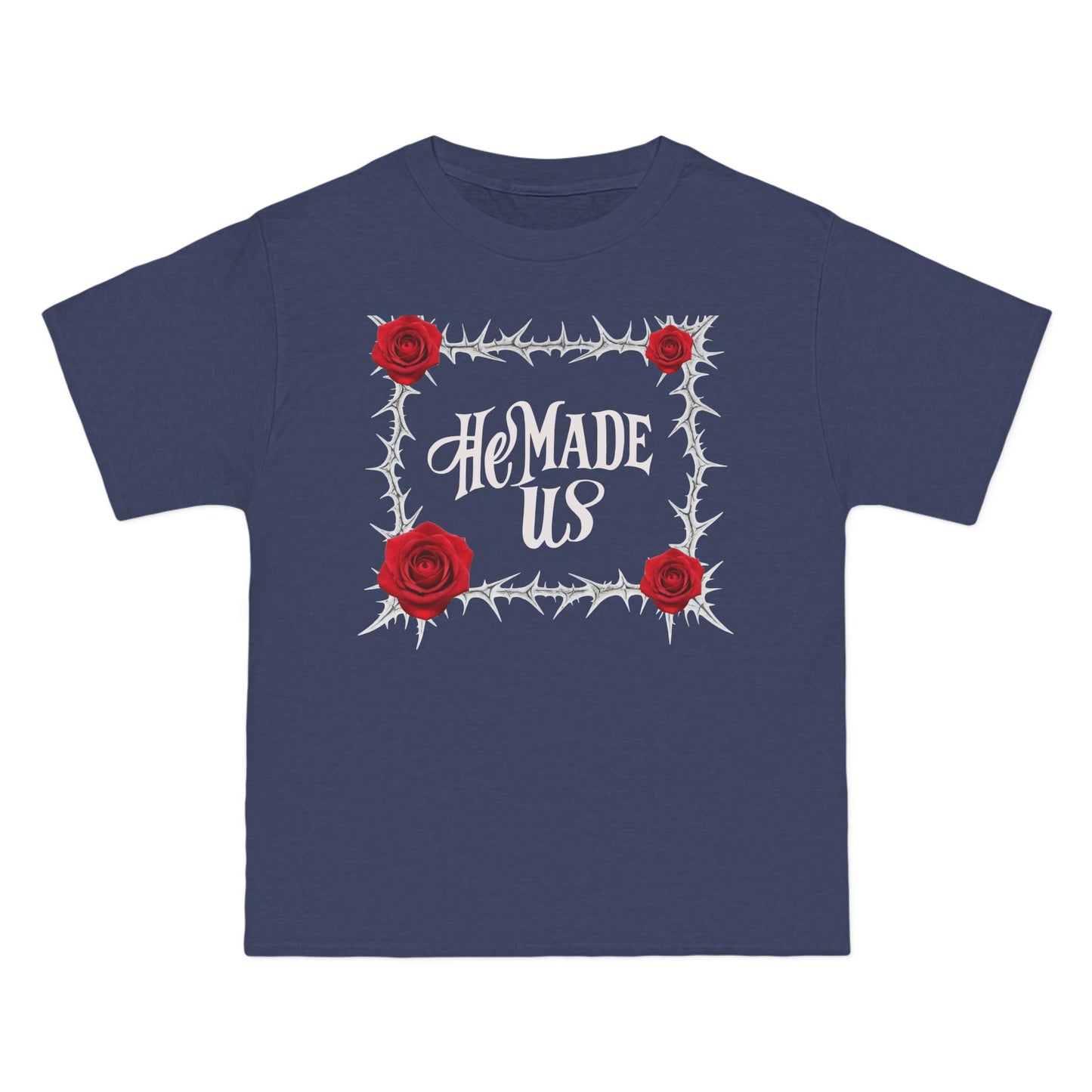 He Made Us - Beefy-T®  Short-Sleeve T-Shirt