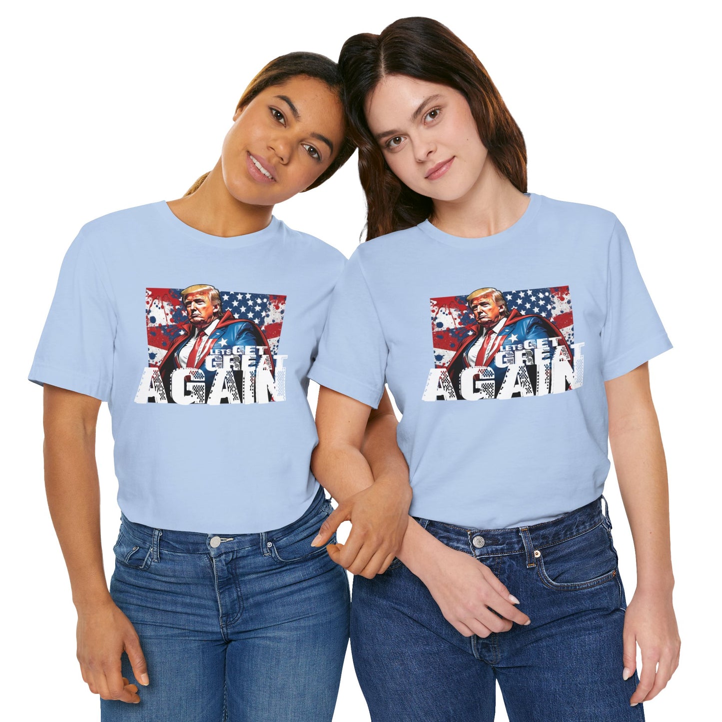 Lets Get Great Again Unisex Jersey Short Sleeve Tee