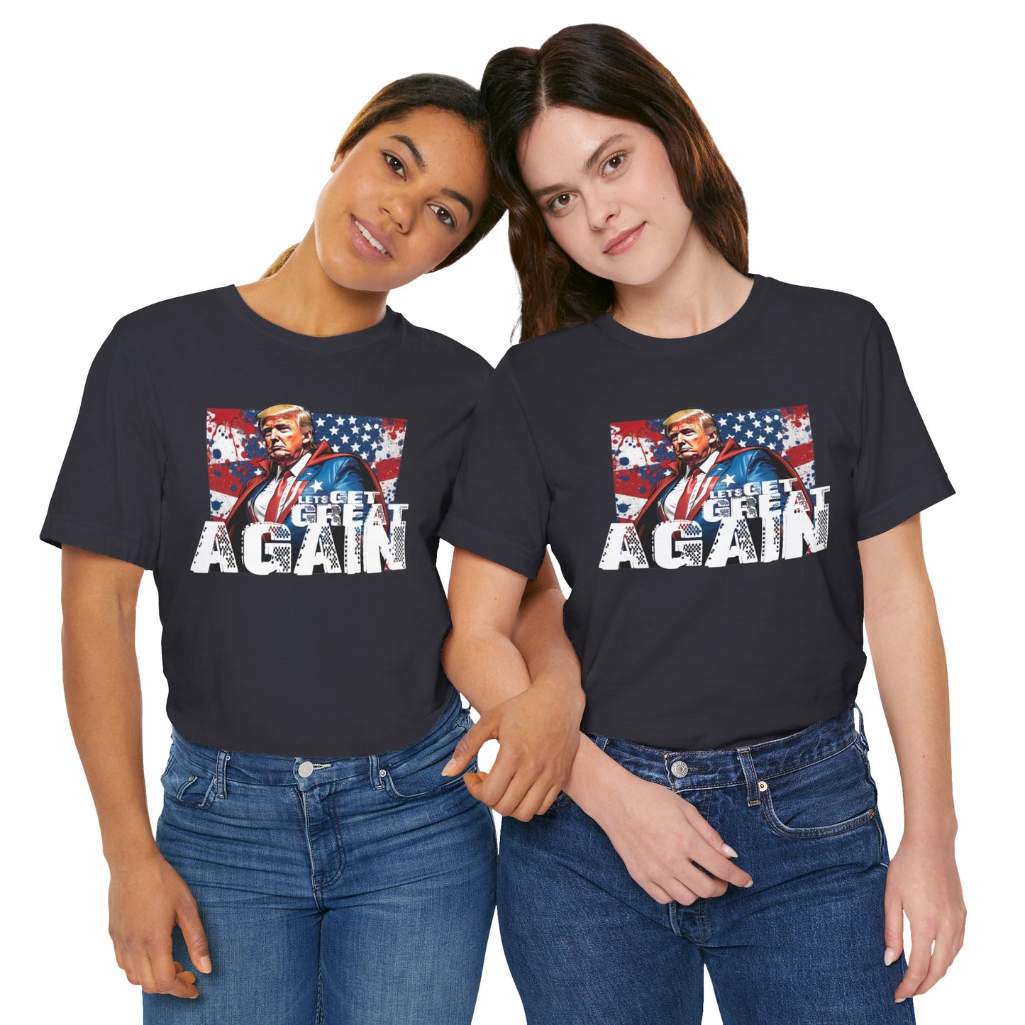 Lets Get Great Again Unisex Jersey Short Sleeve Tee