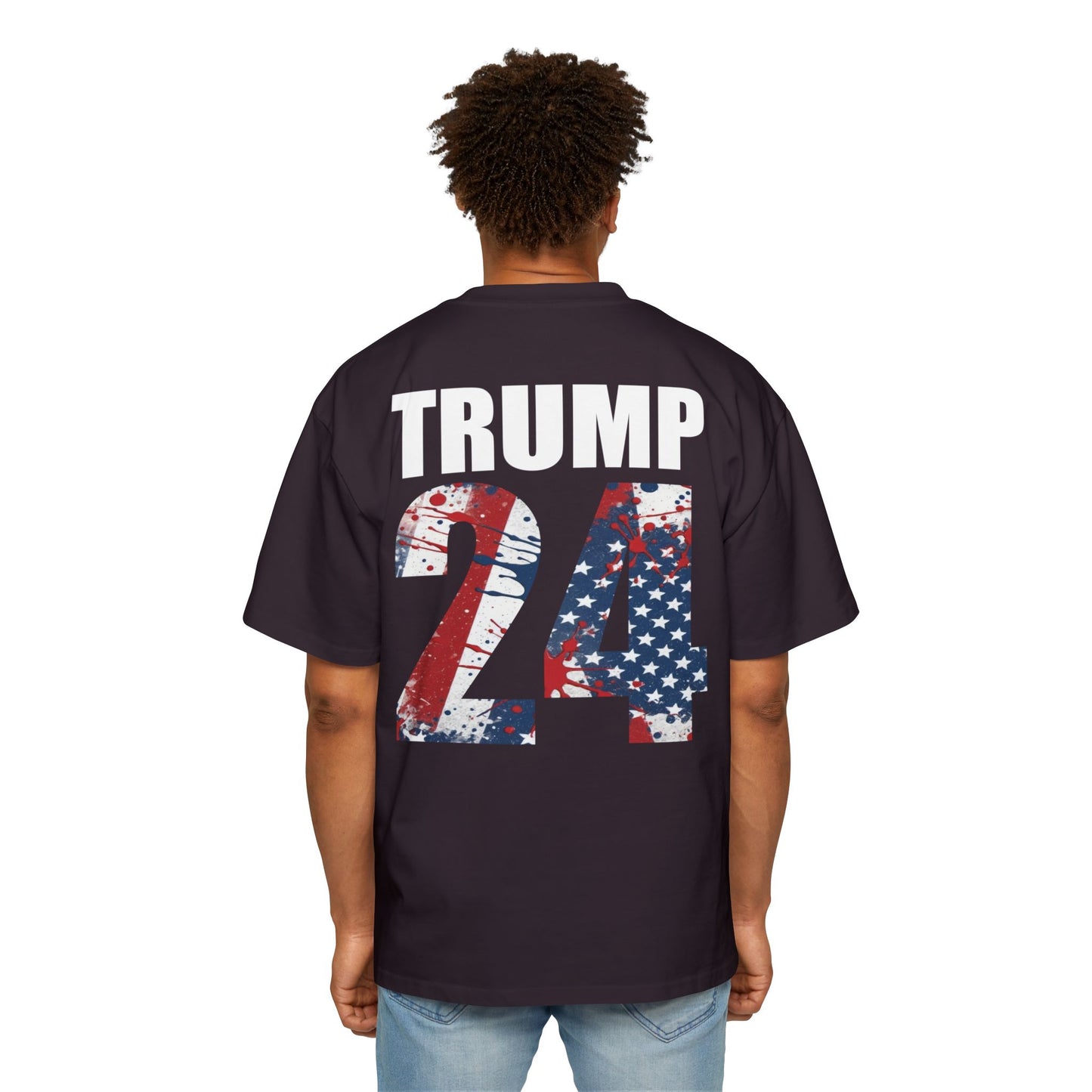 Lets Get Great Again Men's Heavy Oversized Tee