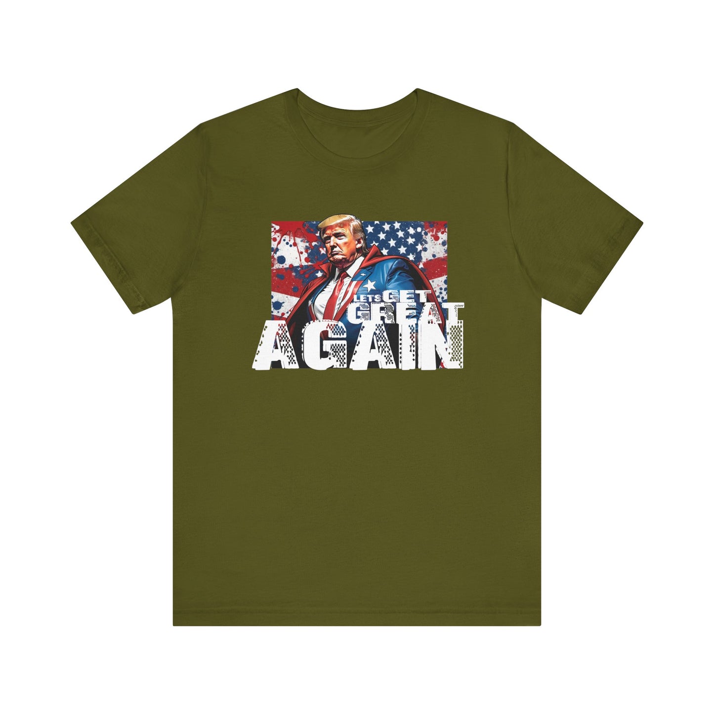 Lets Get Great Again Unisex Jersey Short Sleeve Tee