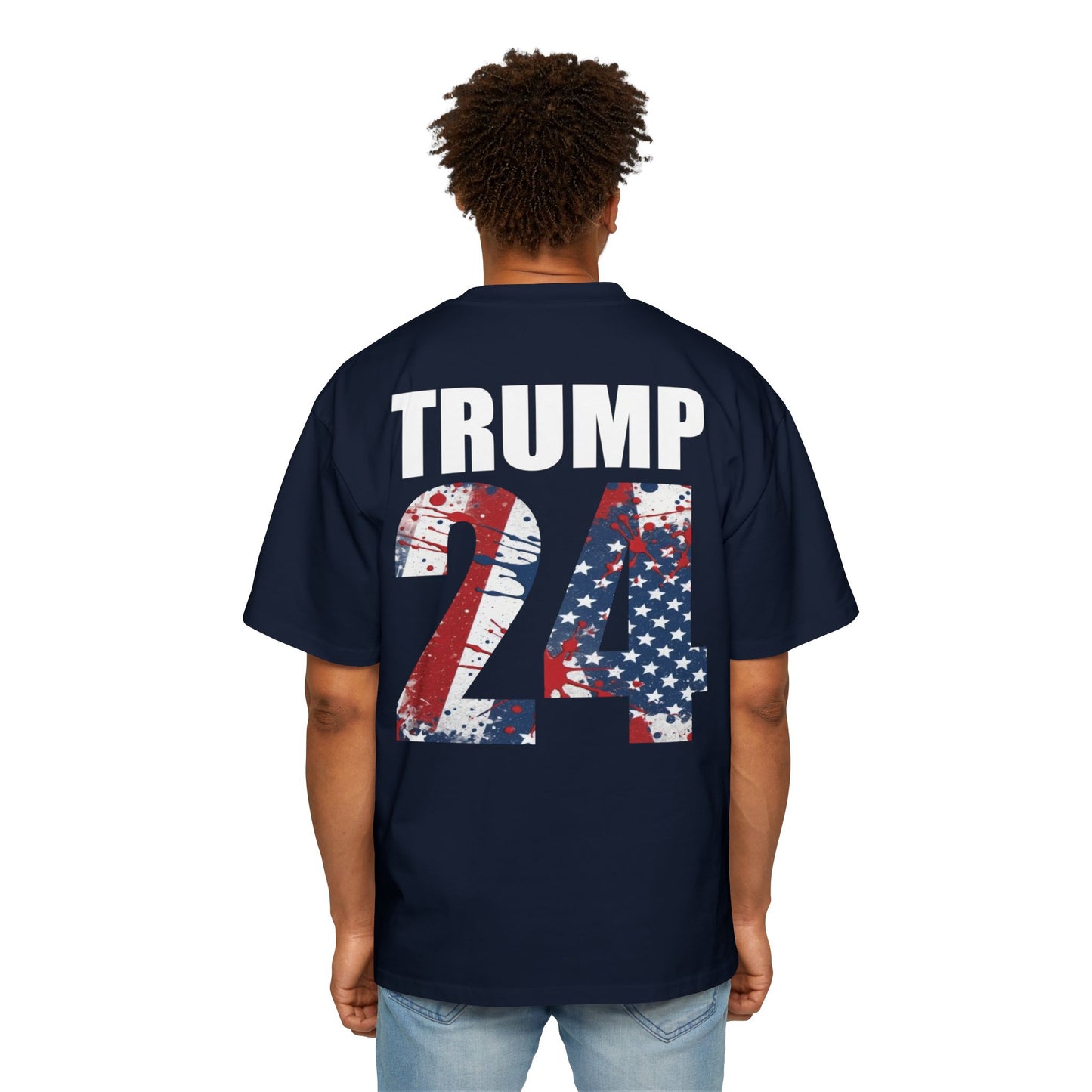 Lets Get Great Again Men's Heavy Oversized Tee