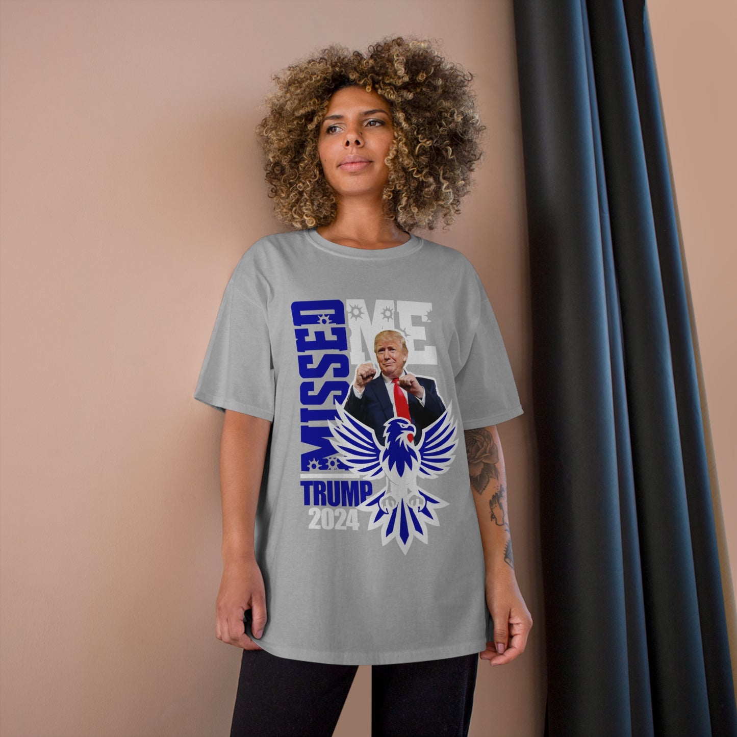 Trump Missed Me Champion T-Shirt