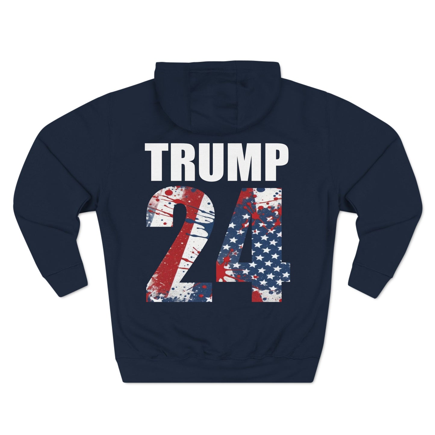 Lets get Great Again Three-Panel Fleece Hoodie