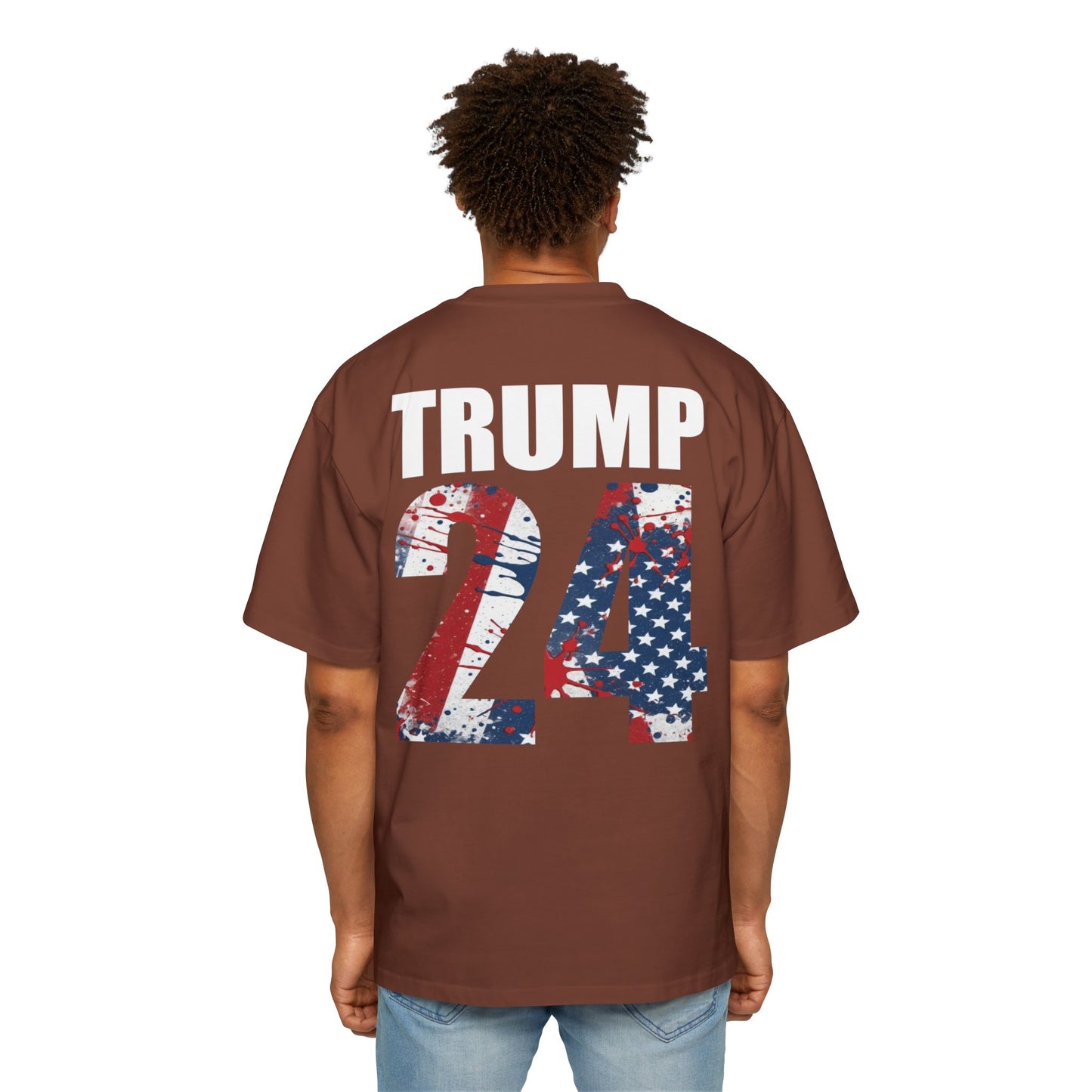 Lets Get Great Again Men's Heavy Oversized Tee