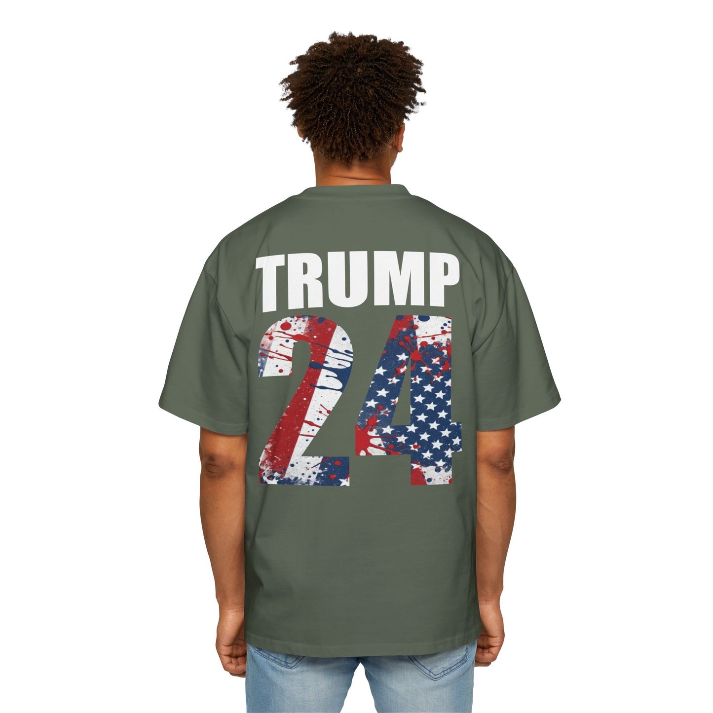 Lets Get Great Again Men's Heavy Oversized Tee