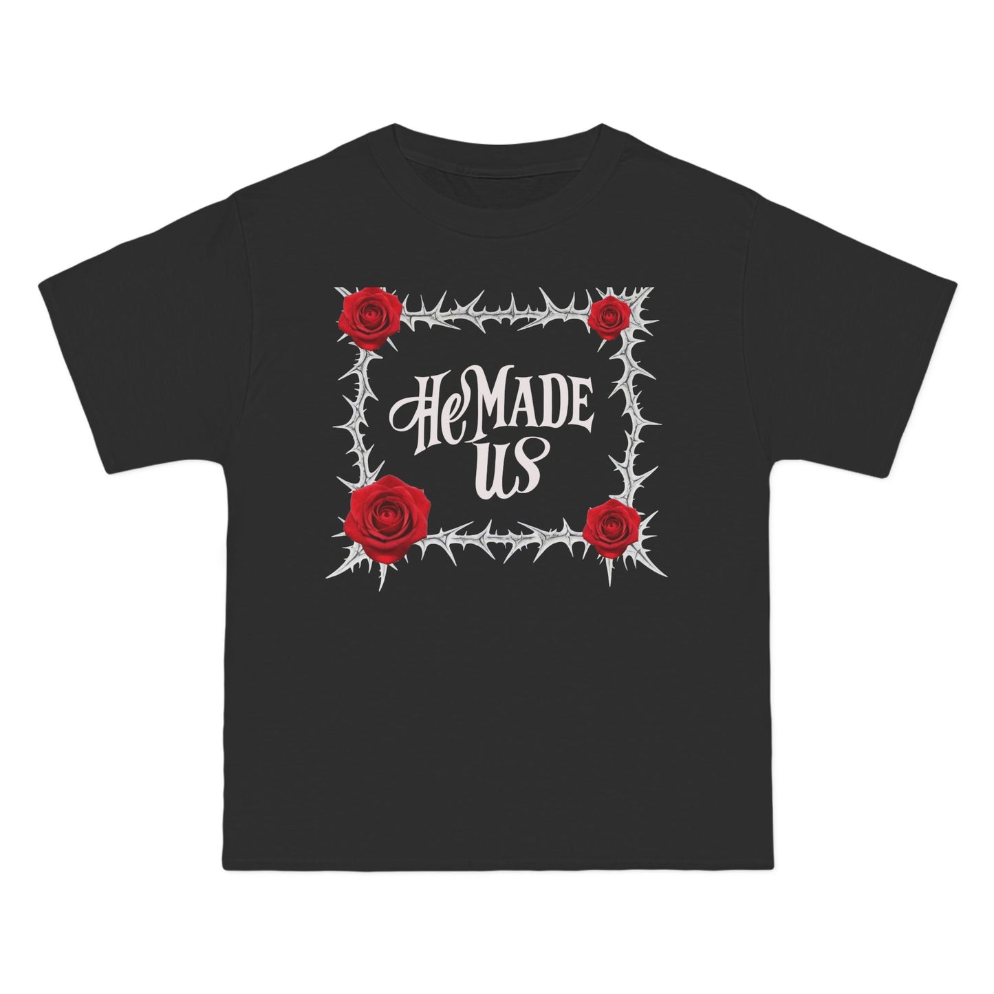 He Made Us - Beefy-T®  Short-Sleeve T-Shirt