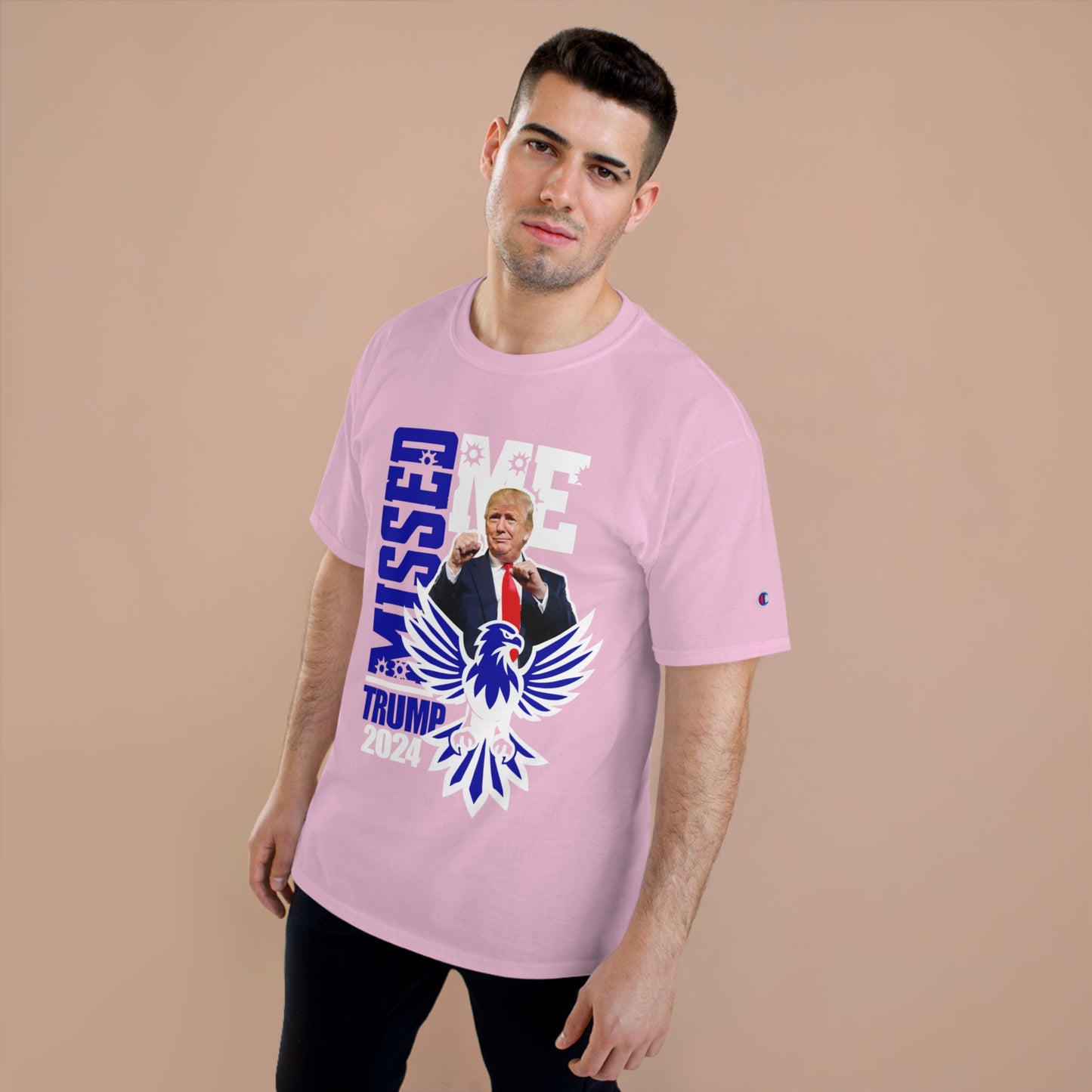 Trump Missed Me Champion T-Shirt