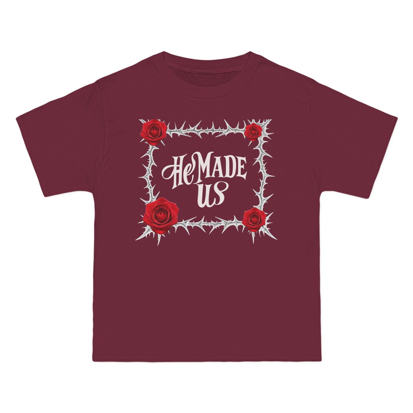 He Made Us - Beefy-T®  Short-Sleeve T-Shirt