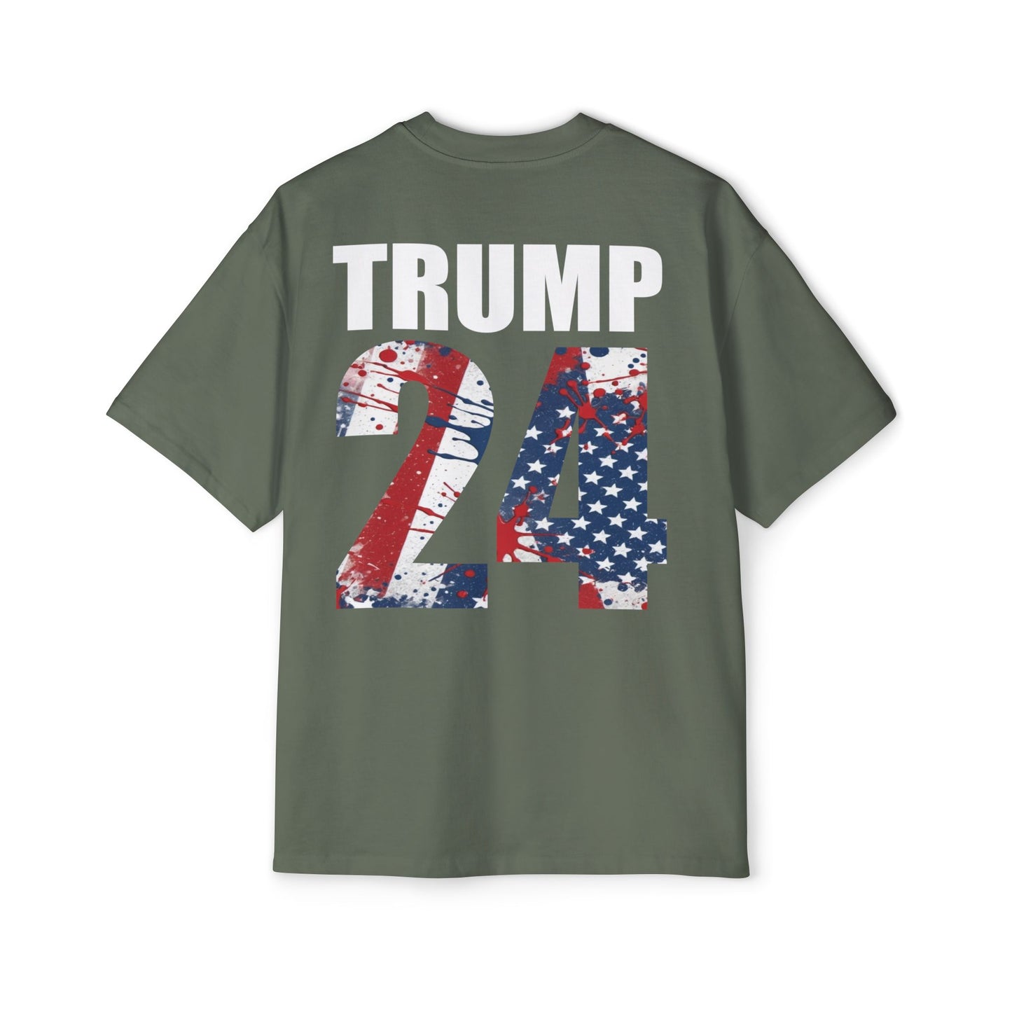 Lets Get Great Again Men's Heavy Oversized Tee