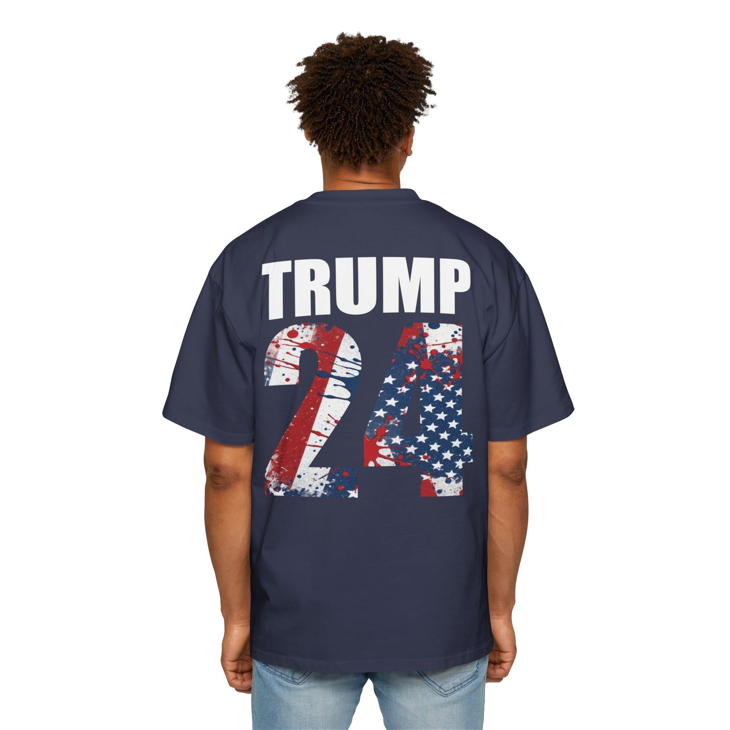 Lets Get Great Again Men's Heavy Oversized Tee