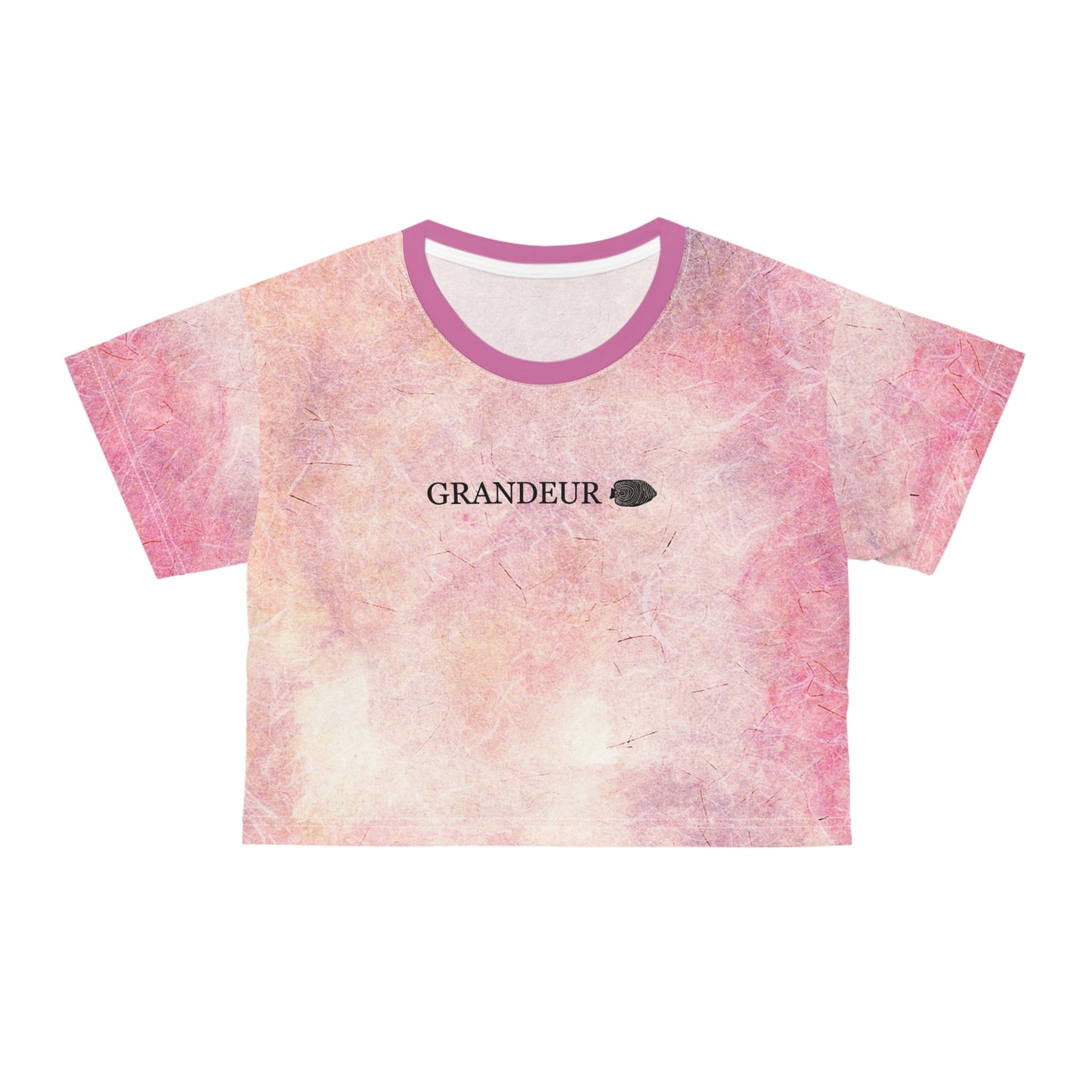 Pastel Crop Tee (AOP)