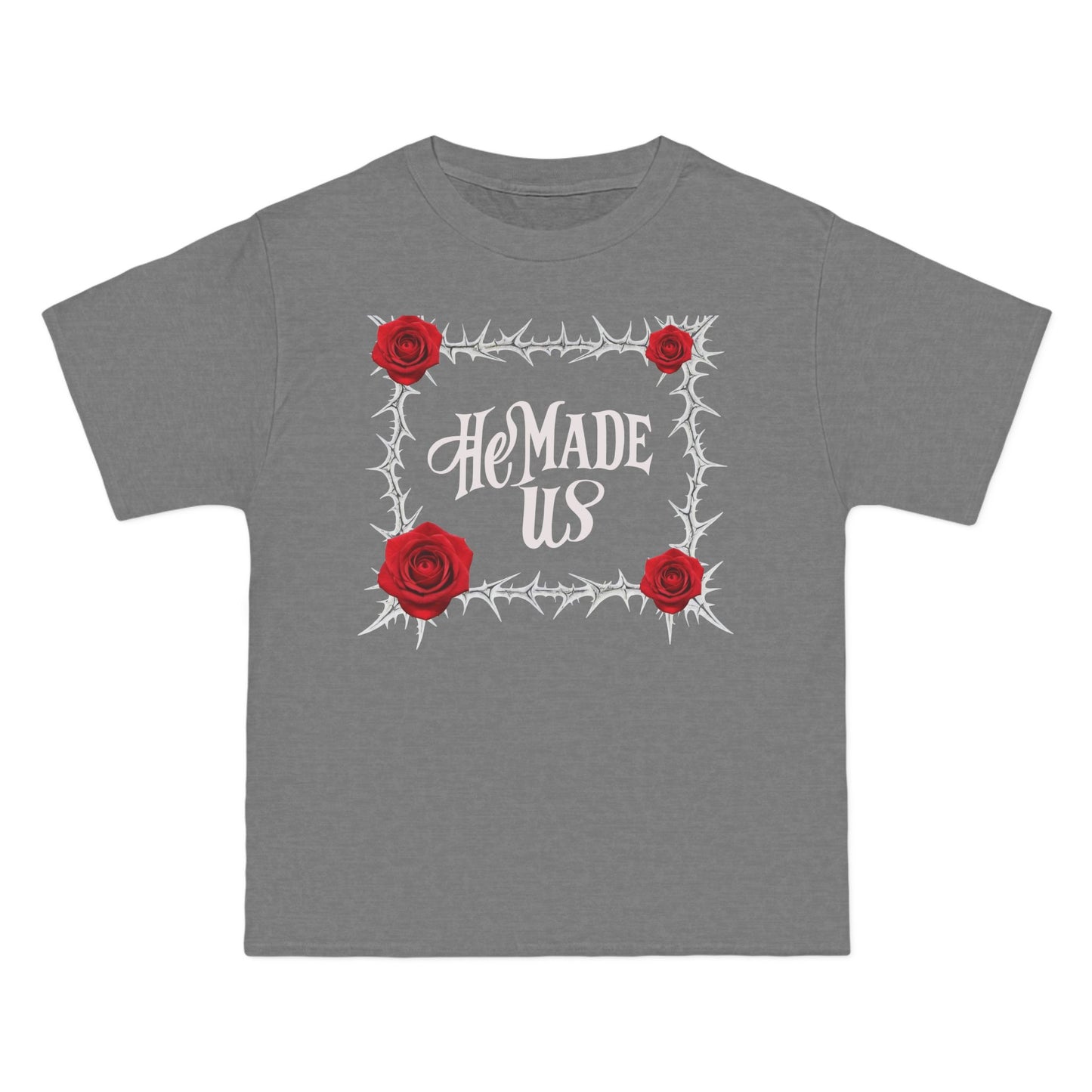 He Made Us - Beefy-T®  Short-Sleeve T-Shirt