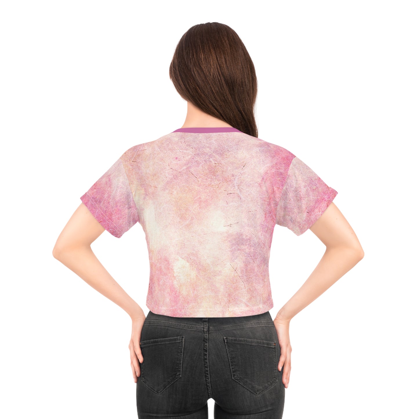 Pastel Crop Tee (AOP)